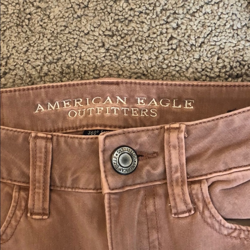 Super stretch american eagle jeggings